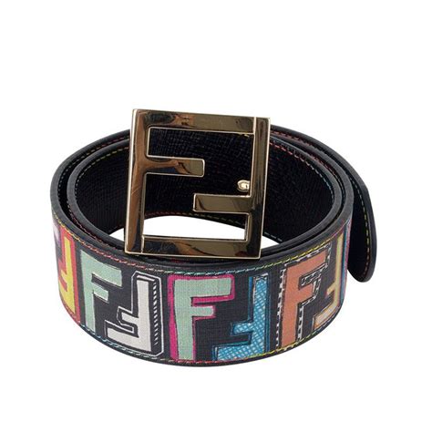 multicolor fendi belt cheap|colorful fendi belt price.